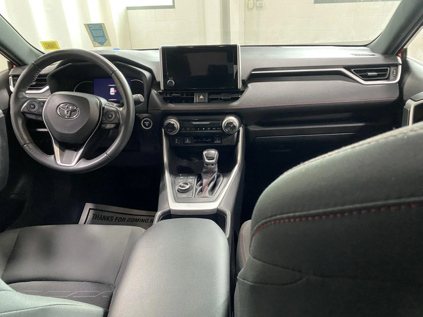 Used 2024 Supersonic Red Toyota SE image 6