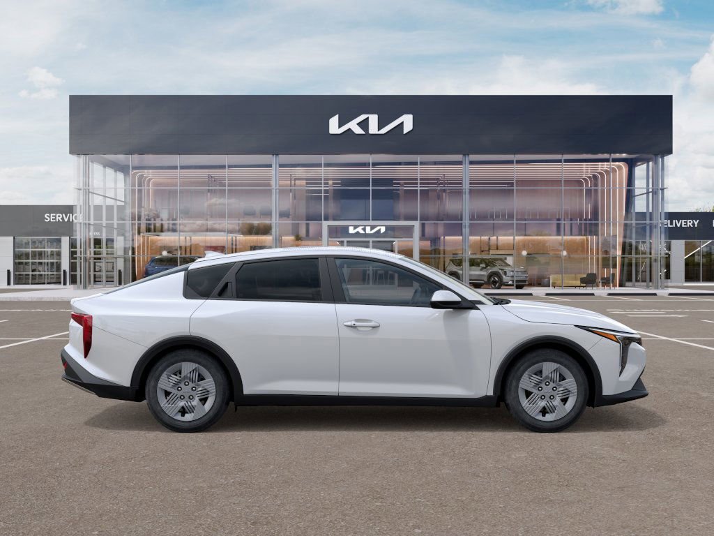 New 2025 Snow White Pearl Kia LX image 8