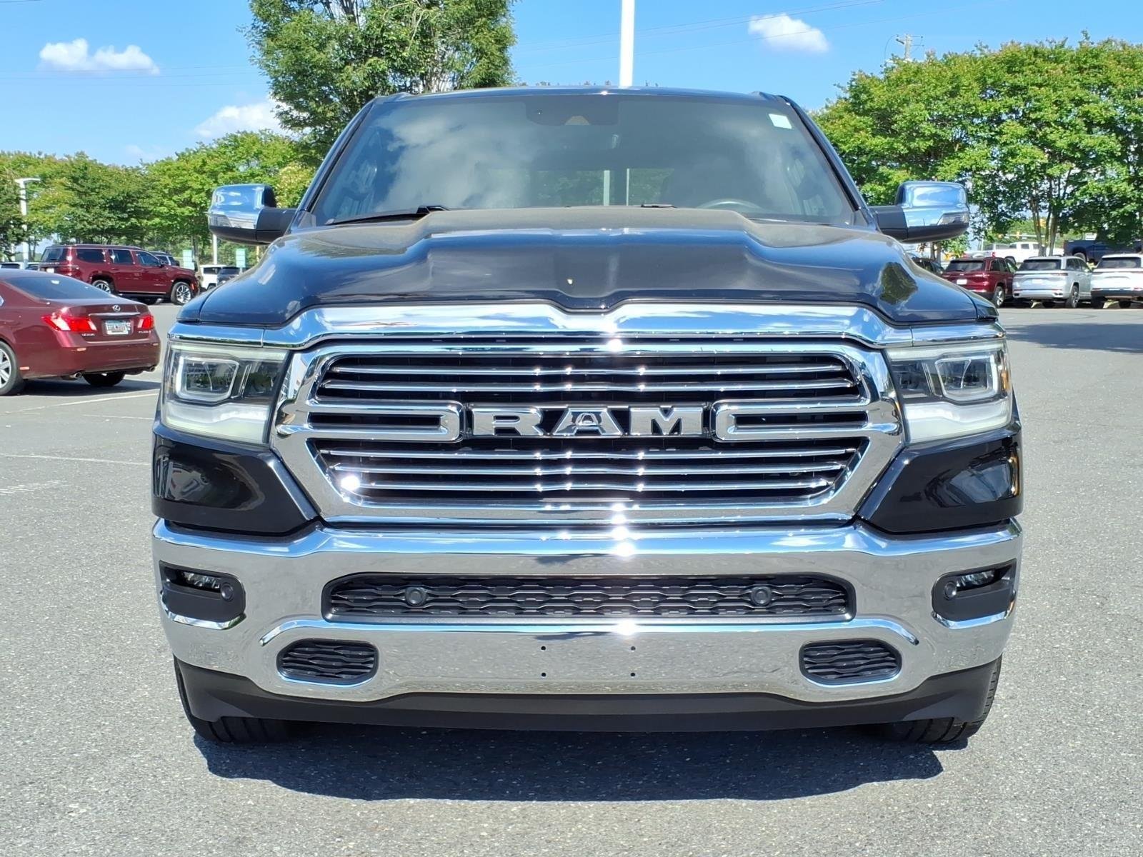 Certified Used 2024 Diamond Black Crystal Pearlcoat Ram Laramie image 13