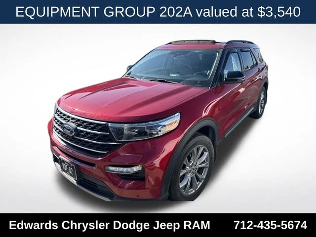 Used 2024 Red Ford XLT image 1