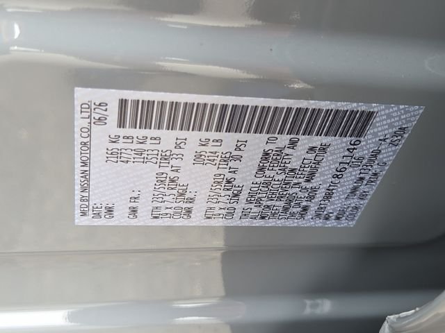 New 2026 Boulder Gray Pearl Nissan Dark Armor™ image 6