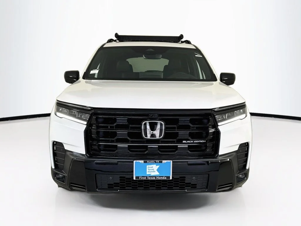 New 2026 Platinum White Pearl Honda Black Edition image 2