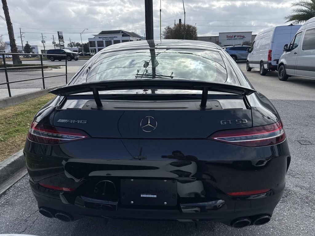 New 2026 Obsidian Black Metallic Mercedes-Benz AMG® GT 53 4-Door Coupe image 4