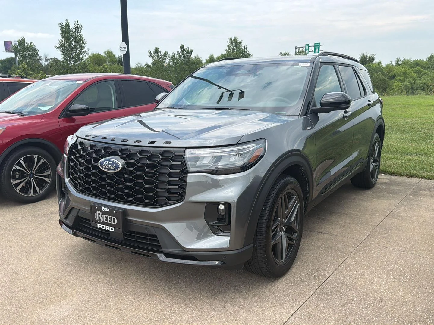 Used 2025 Ford Explorer ST-LINE with VIN 1FMUK8KH6SGC01954 for sale in Kansas City