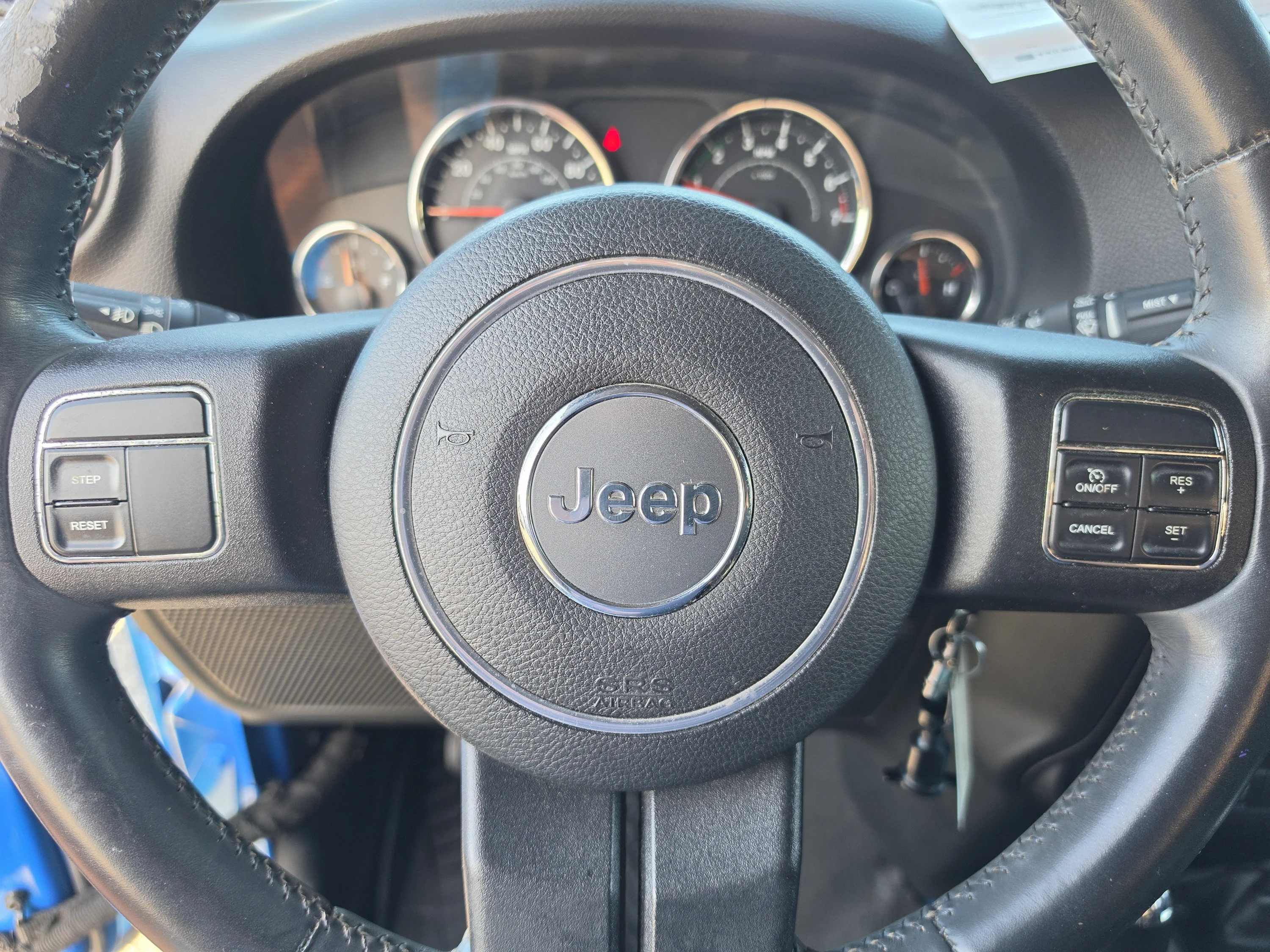 Used 2015 Hydro Blue Pearl Coat Jeep Sport image 34