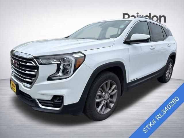 Used 2024 Summit White GMC SLT image 3