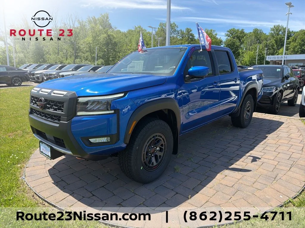 New 2026 Blue Nissan Crew Cab PRO-4X® image 1