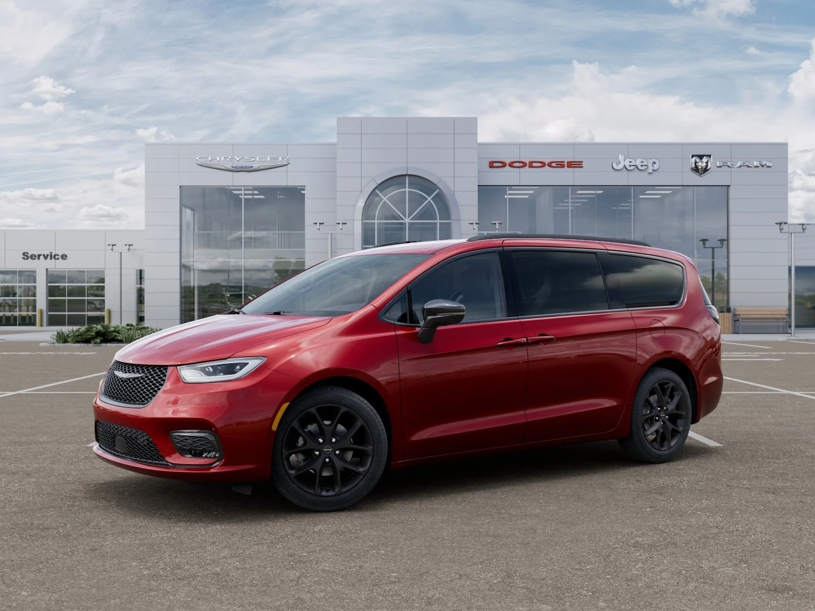 New 2026 Red Hot Pearl-Coat Exterior Paint Chrysler Select image 31
