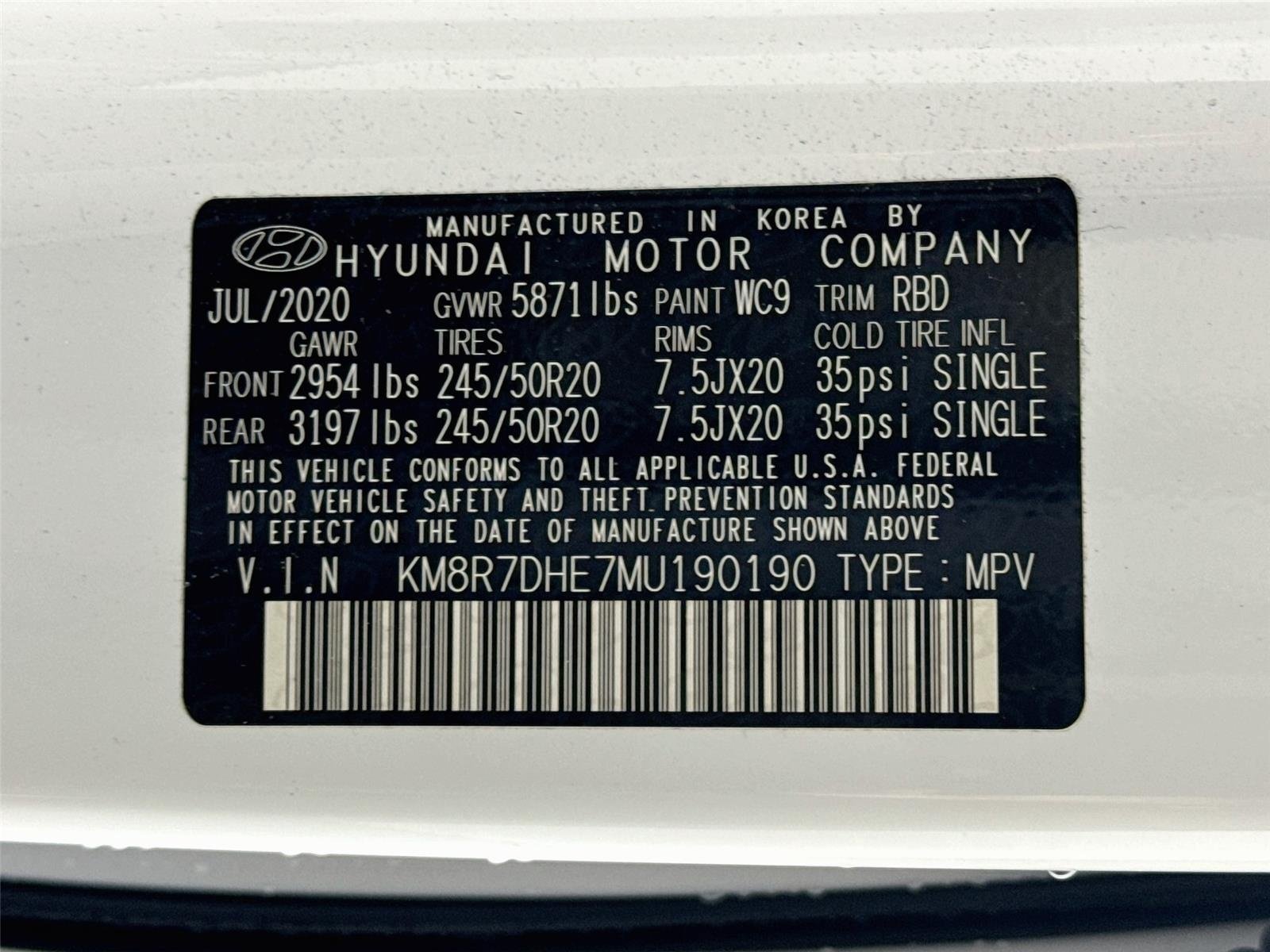Used 2021 Hyper White Hyundai Calligraphy image 34
