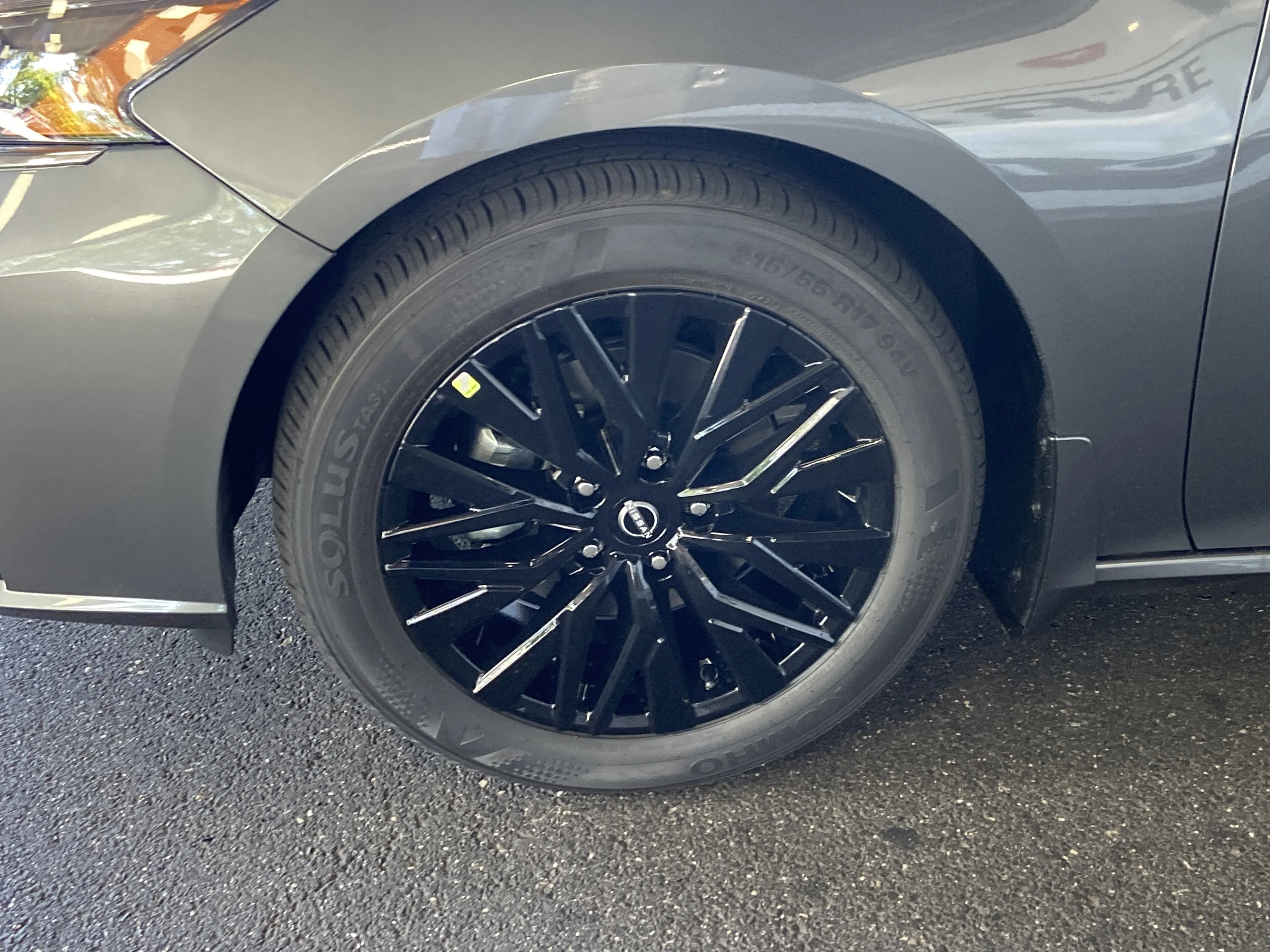 New 2025 Gun Metallic Nissan SV image 8