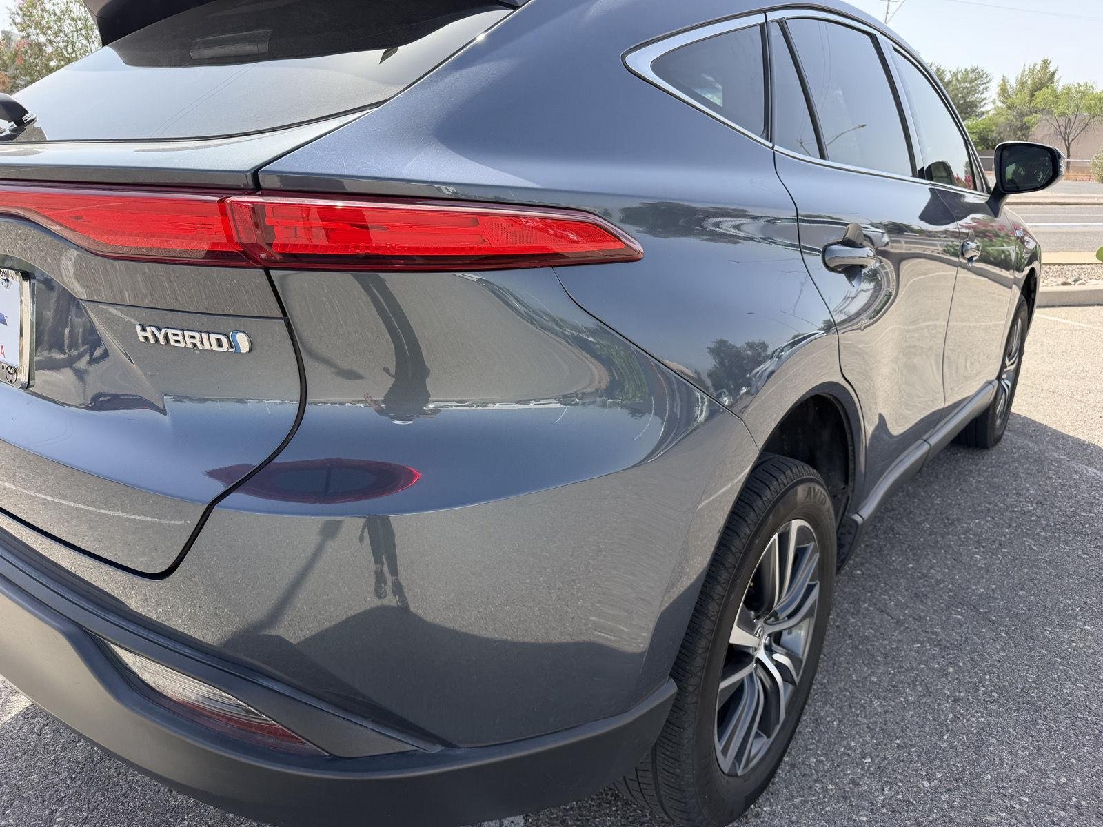 Used 2021 Coastal Gray Metallic Toyota LE image 12