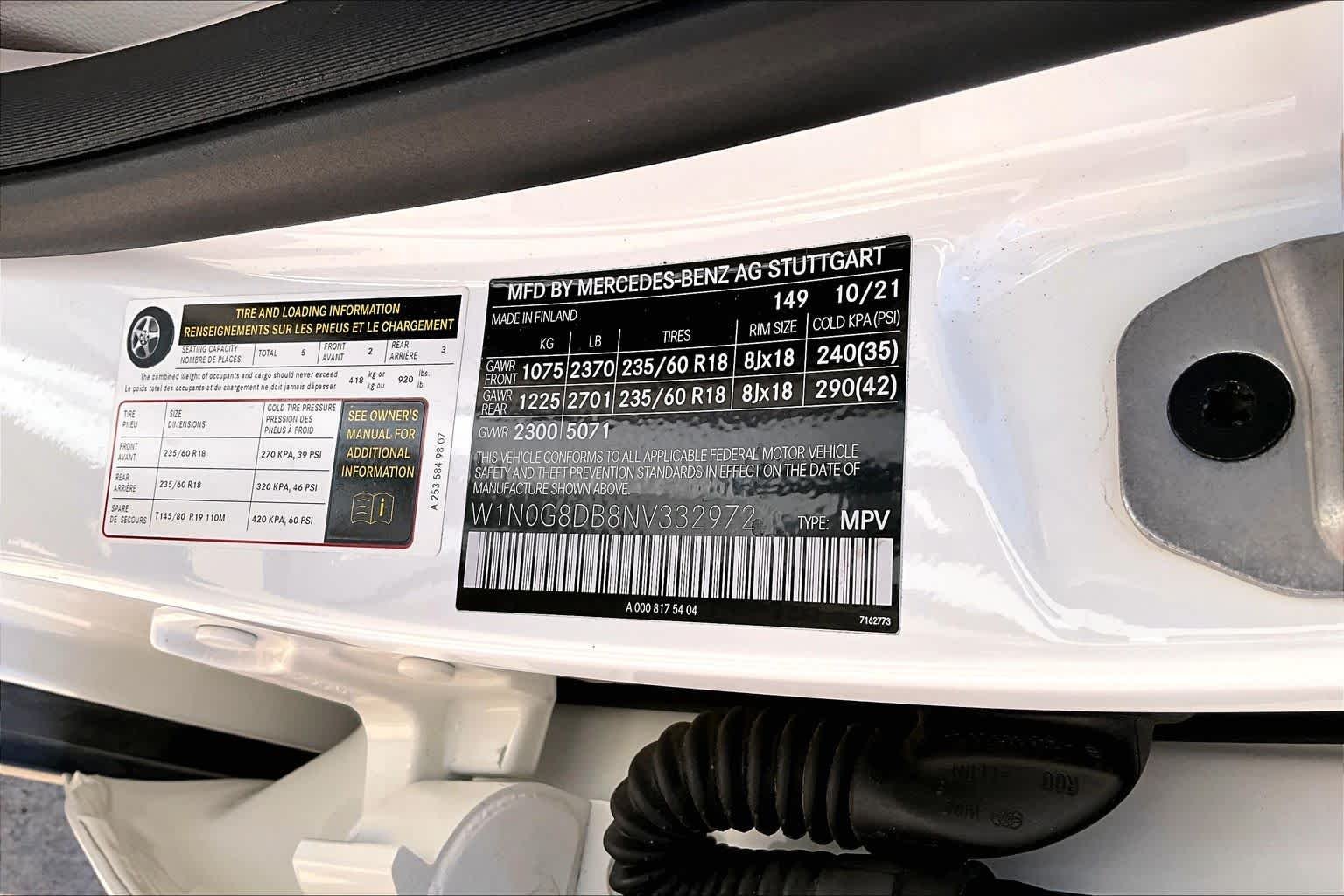 Used 2022 Polar White Mercedes-Benz GLC 300 image 33
