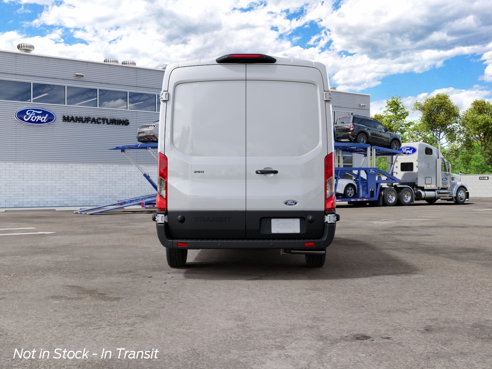 New 2027 Oxford White Ford Cargo Van image 7