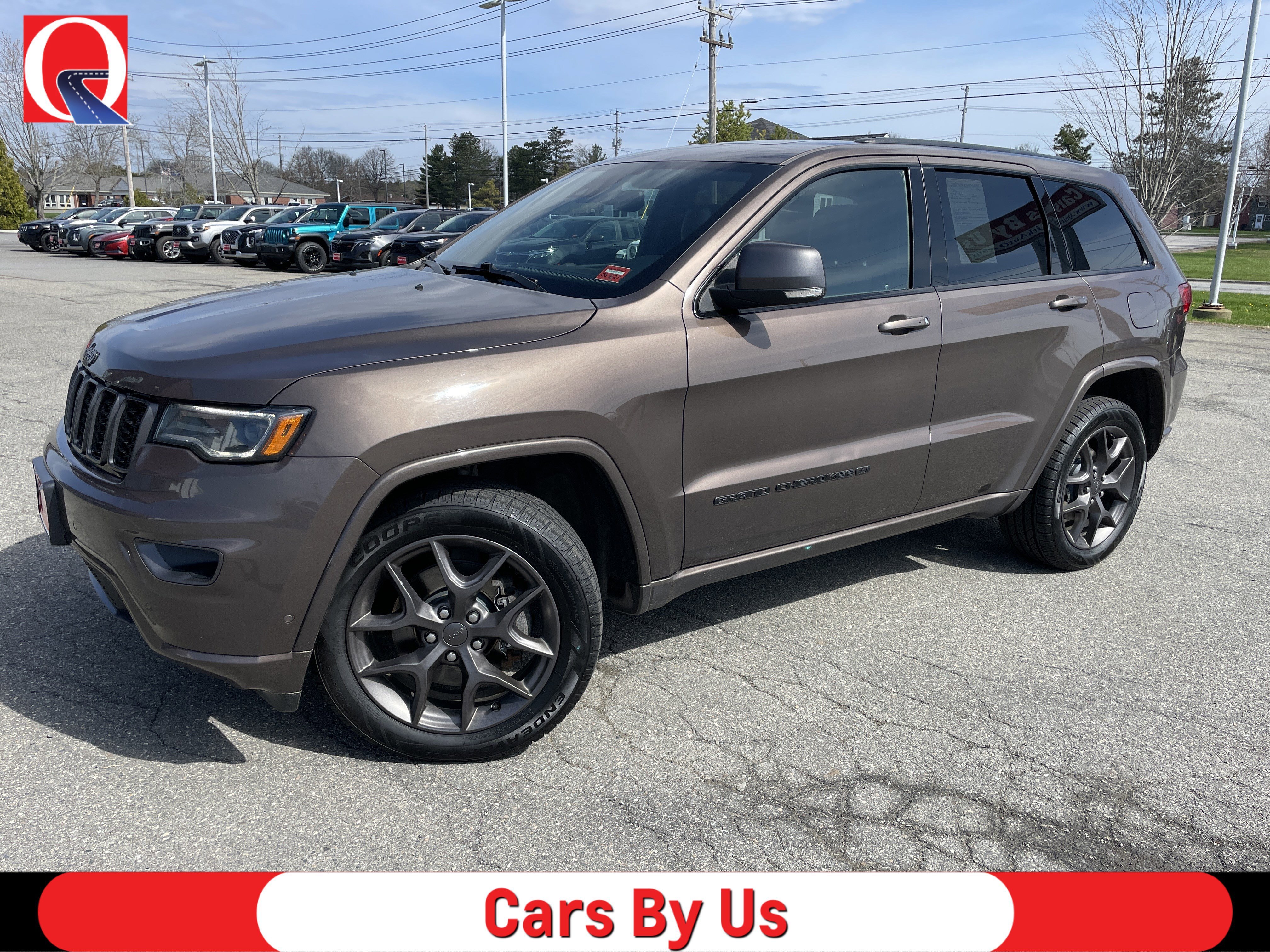 Used 2021 Walnut Brown Metallic Clearcoat Jeep 80th Anniversary image 1