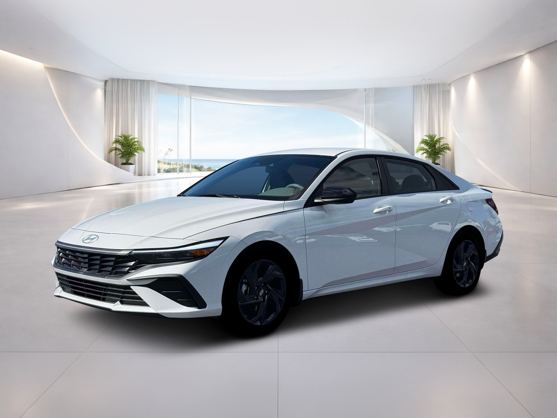 New 2026 White Hyundai SEL Sport image 2
