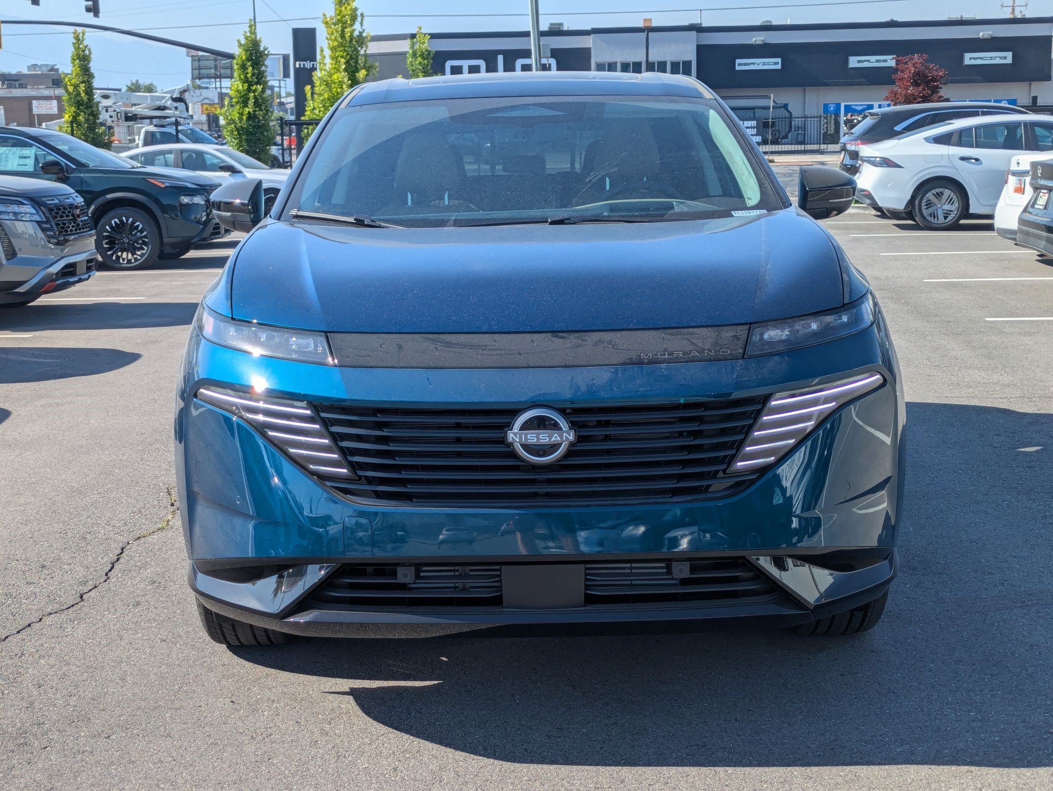 New 2026 Aurora Blue Pearl Metallic/Super Black Nissan Platinum image 9
