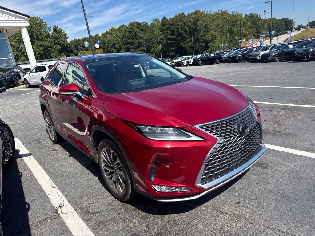 Used 2021 Red Lexus 350 image 3