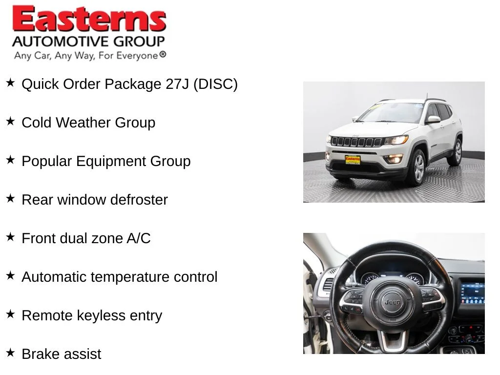 Used 2019 White Jeep Latitude image 11