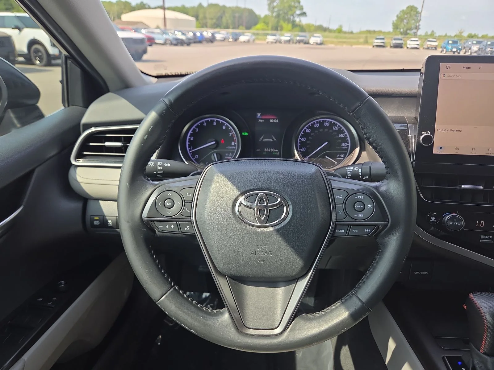 Used 2022 Midnight Black Metallic Toyota SE image 18
