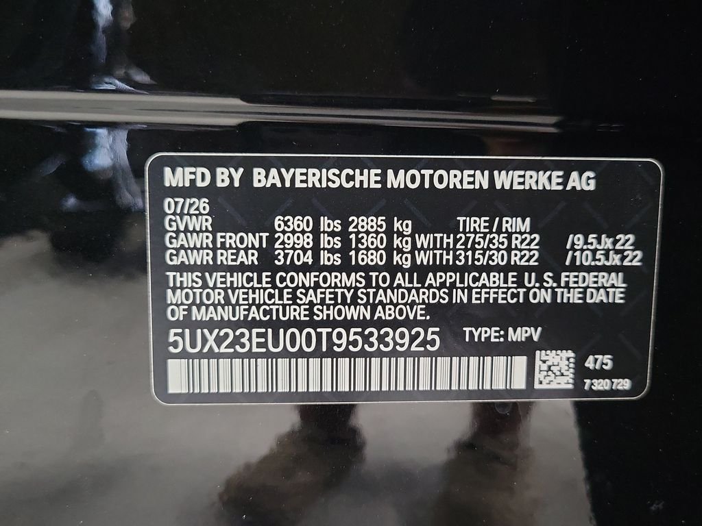 New 2026 Black Sapphire Metallic BMW xDrive40i image 31