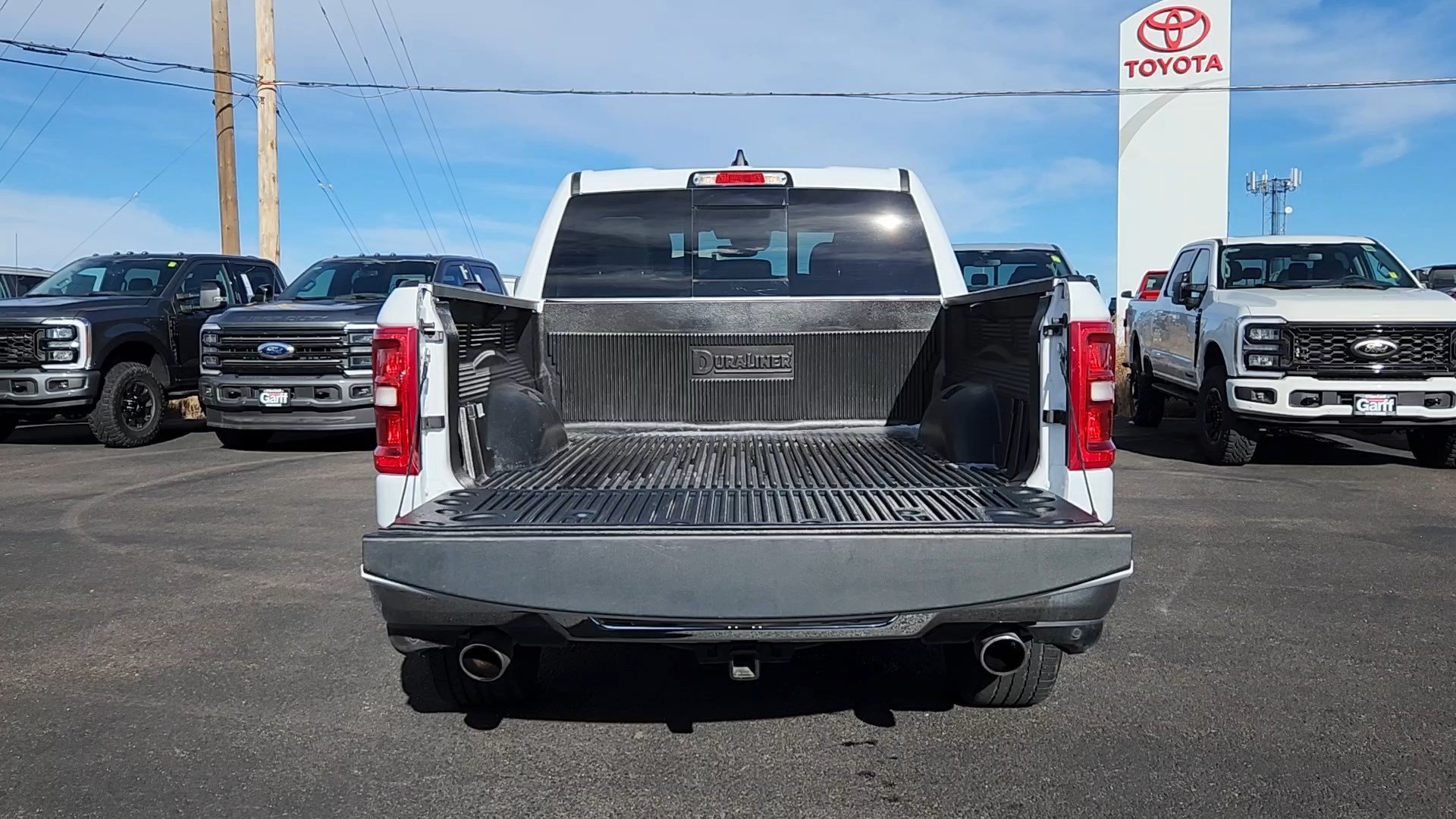 Used 2025 Bright White Clearcoat Ram Laramie image 18