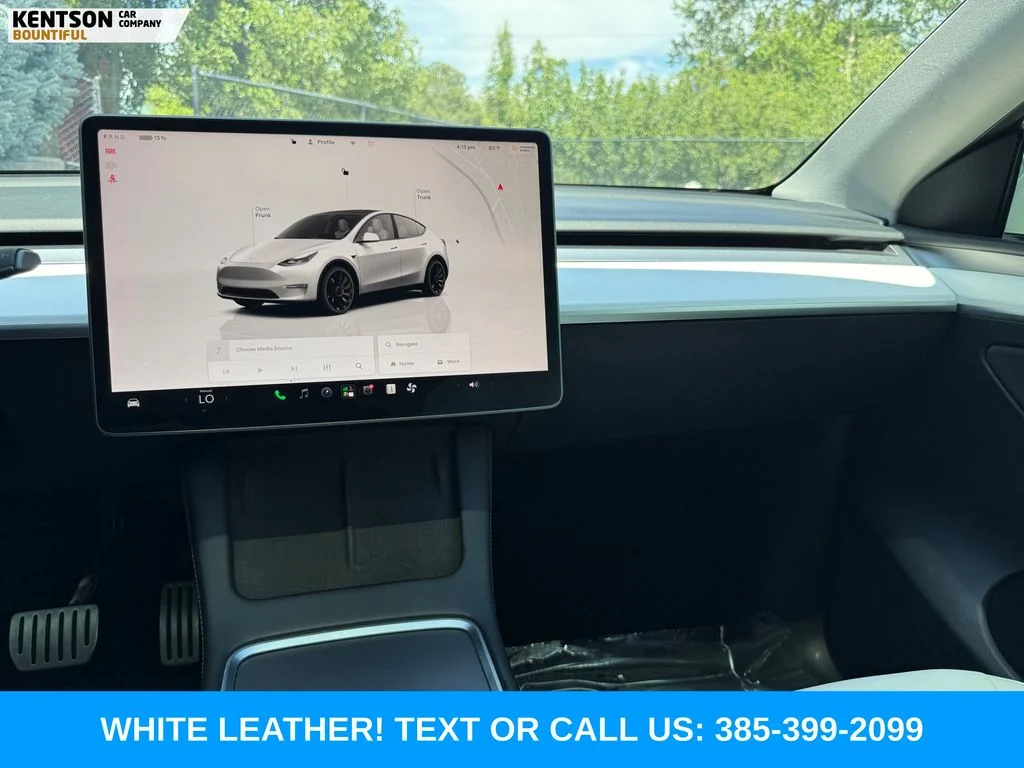 Used 2023 White Tesla Performance image 17