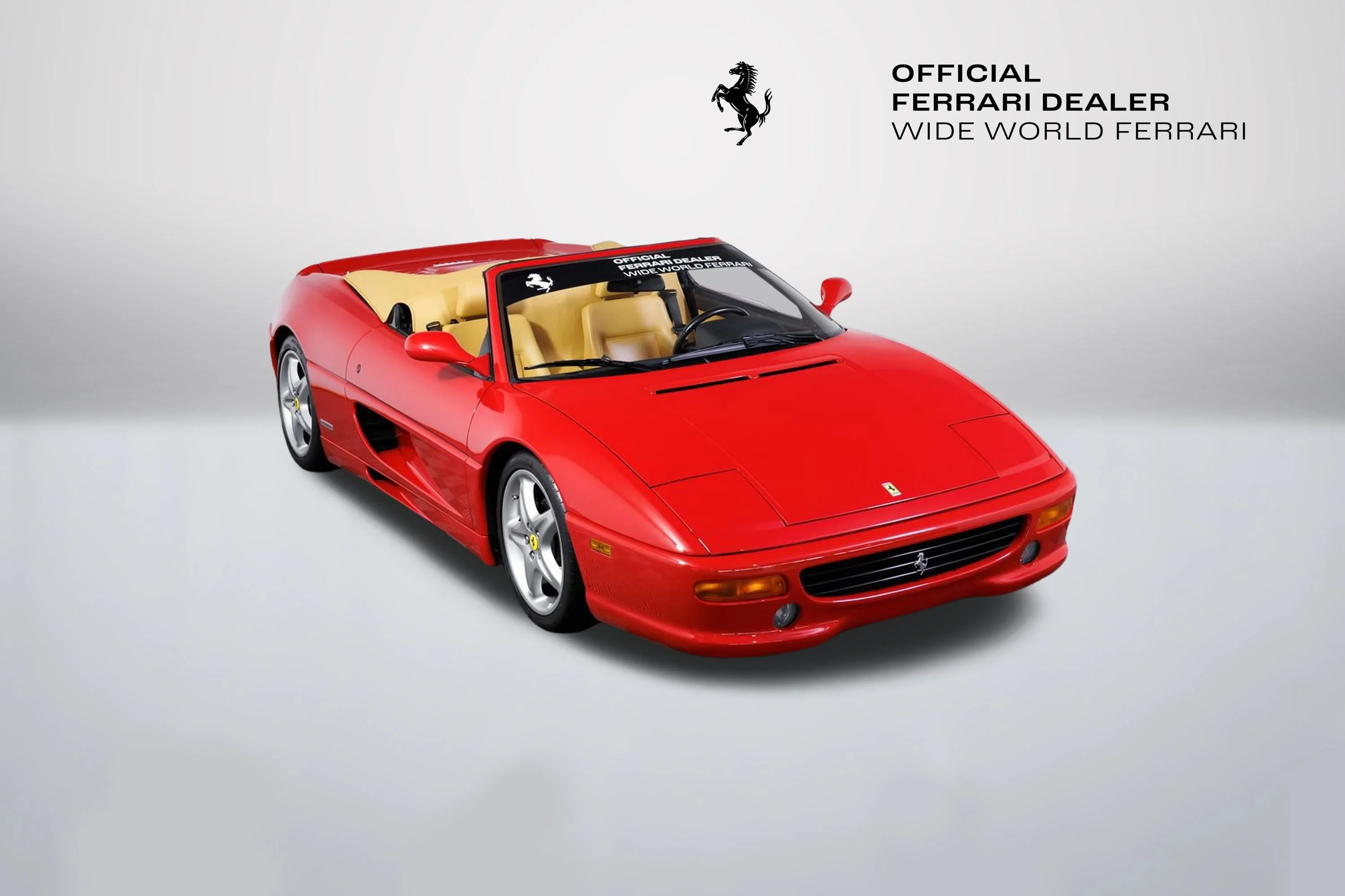 Used 1996 Rosso Corsa Ferrari Spider OEM Manual image 15