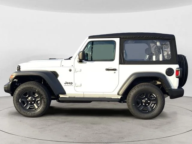 New 2026 Bright White Clearcoat Jeep 2-DOOR SPORT image 2
