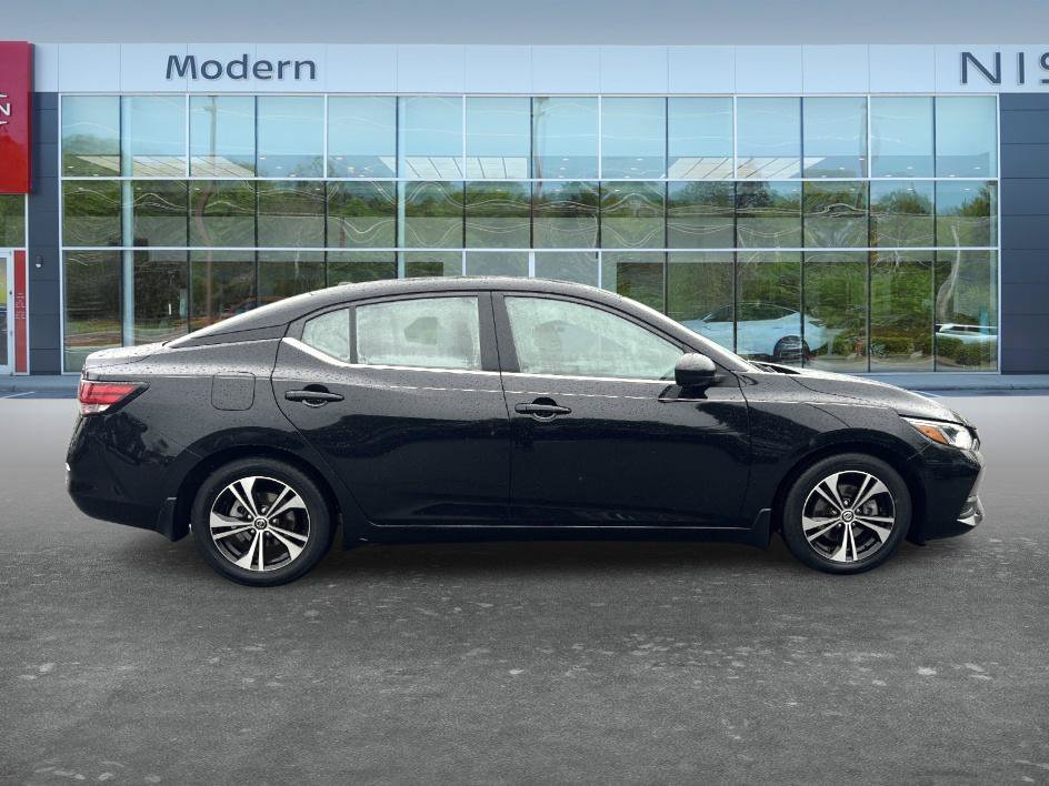 Used 2021 Super Black Nissan SV image 4
