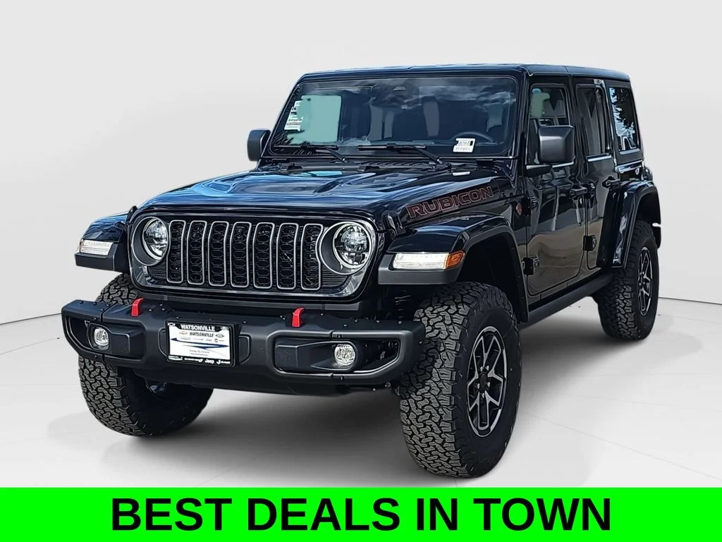 New 2026 Black Clearcoat Jeep Rubicon image 7