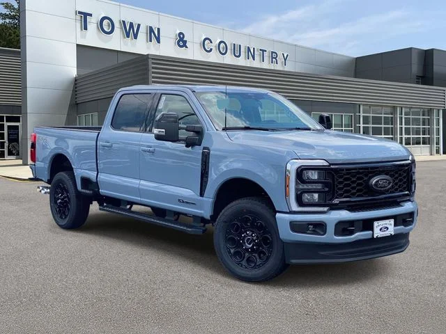 New 2026 Glacier Gray Metallic Tri-Coat Ford Lariat image 1