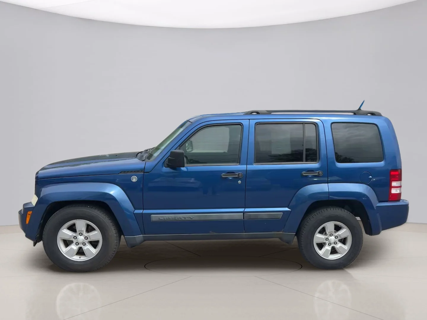 Used 2009 Blue Jeep SPORT 4WD image 3
