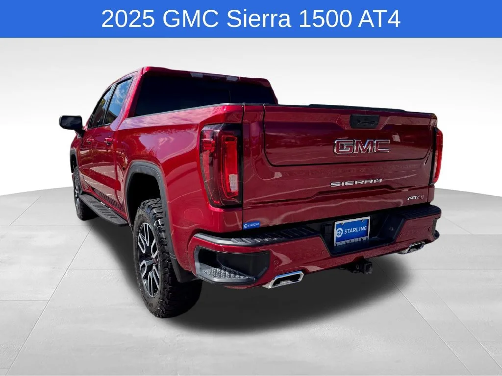Used 2025 Volcanic Red Tintcoat GMC AT4 image 7