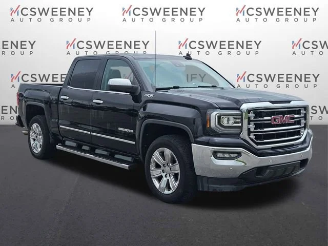 Used 2017 ONYX BLACK GMC SLT image 7