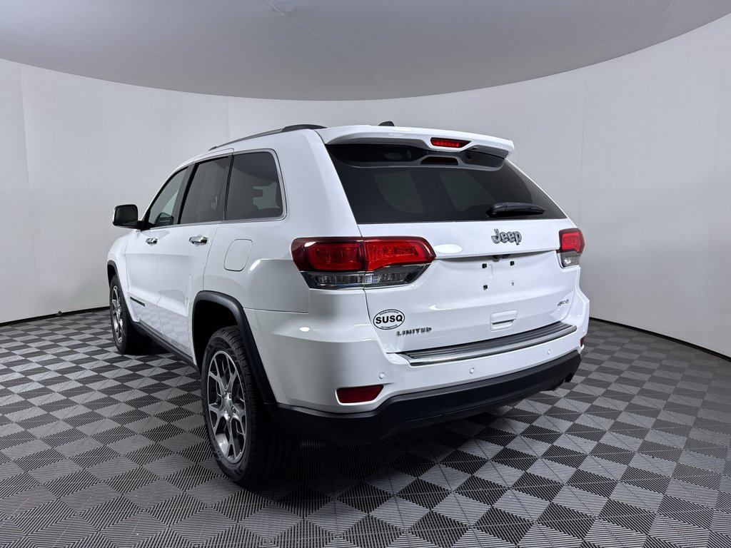 Used 2021 Bright White Clearcoat Jeep Limited image 20
