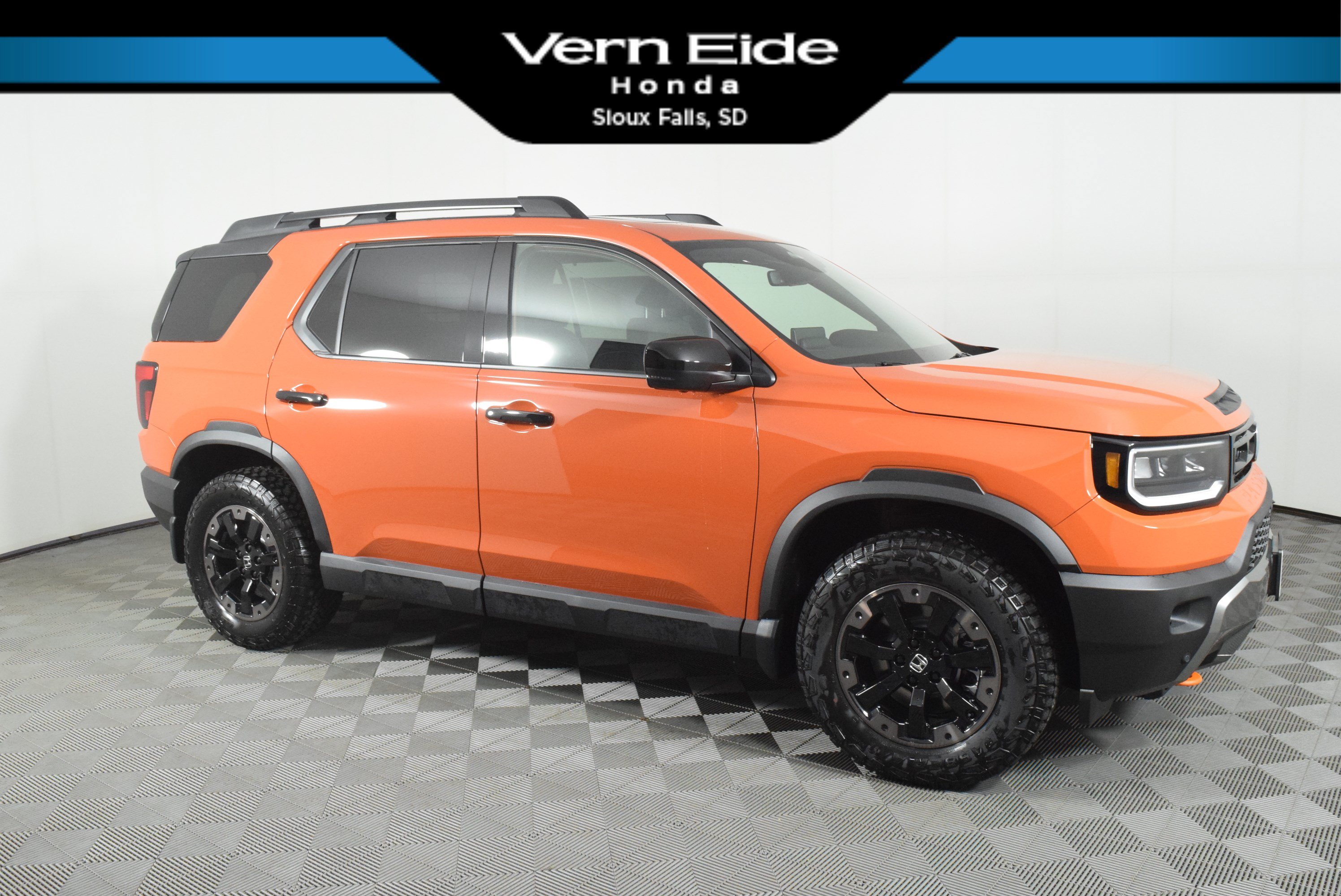 New 2026 Sunset Orange Honda TrailSport Elite image 1