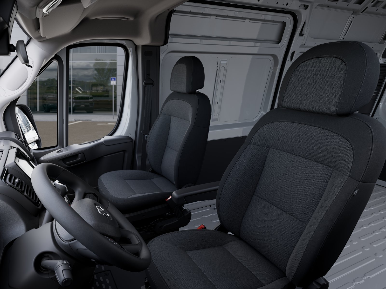 New 2026 Bright White Clearcoat RAM High Roof image 45