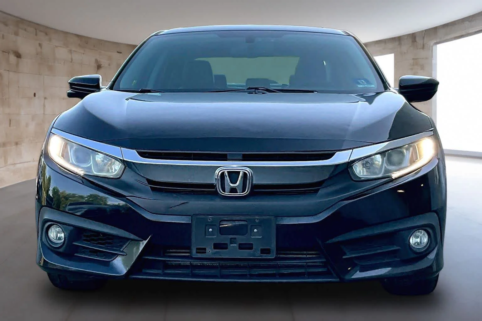 Used 2016 Crystal Black Pearl Honda EX-L image 2