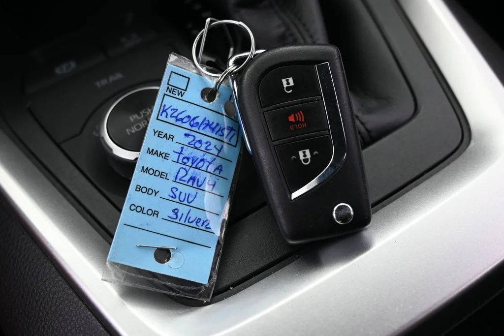 Used 2024 Silver Sky Metallic Toyota LE image 23