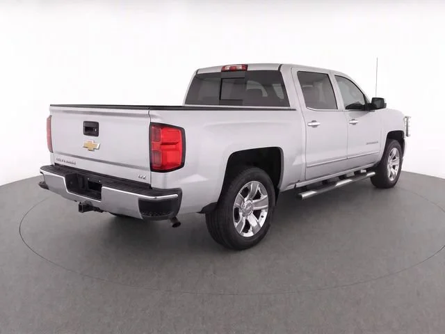 Used 2017 SILVER ICE METALLIC Chevrolet LTZ image 3