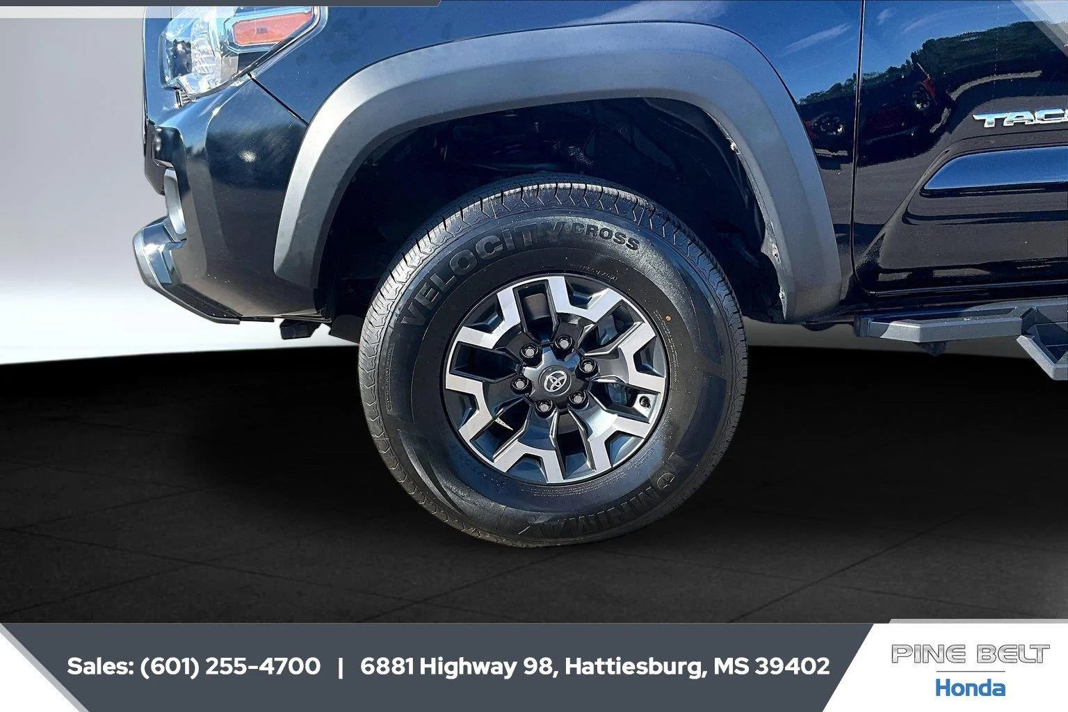 Used 2021 Midnight Black Metallic Toyota TRD Off-Road image 7