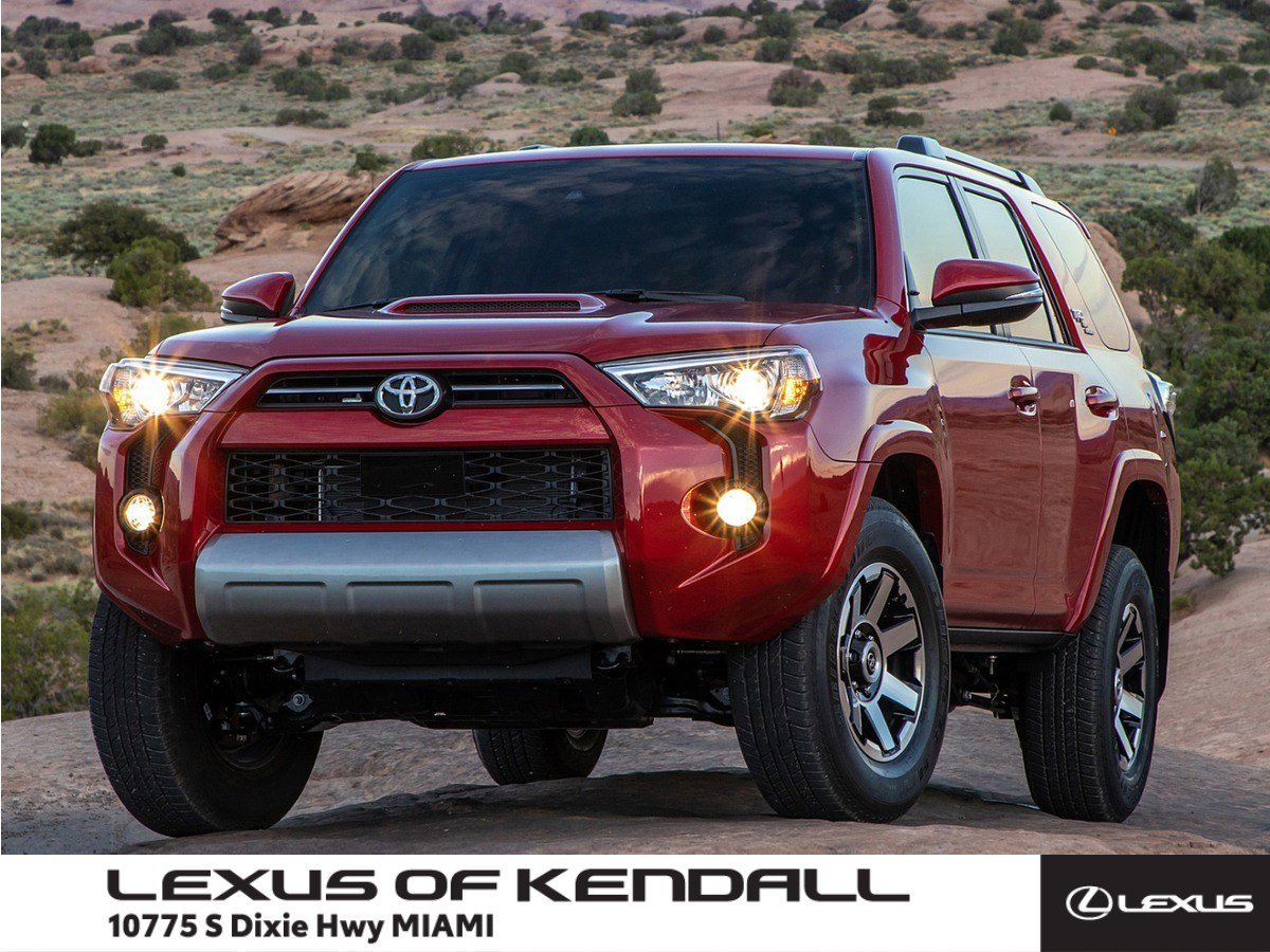 Used 2021 Black Toyota TRD Pro image 1