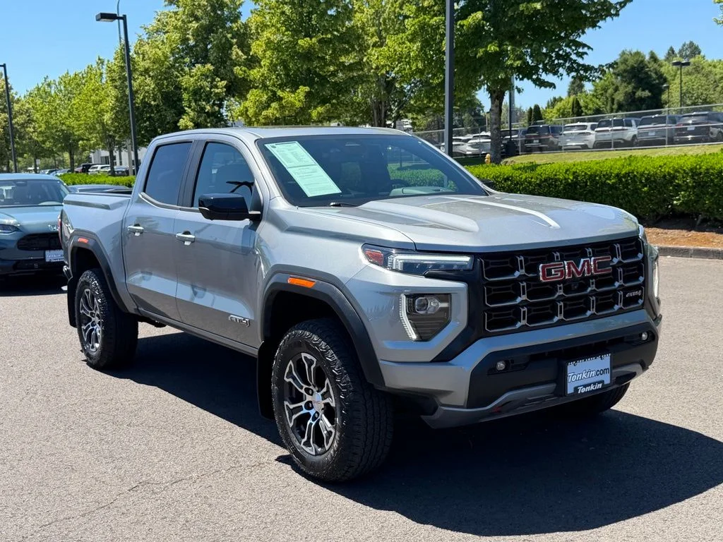 Used 2024 Sterling Metallic GMC AT4 image 2
