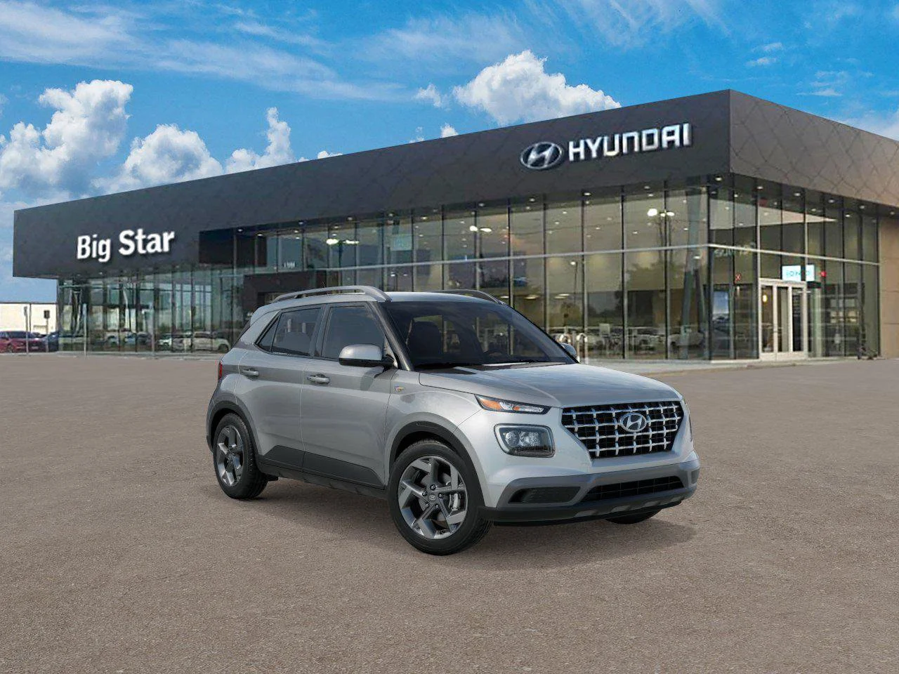 New 2026 Shimmering Silver Hyundai SEL image 2