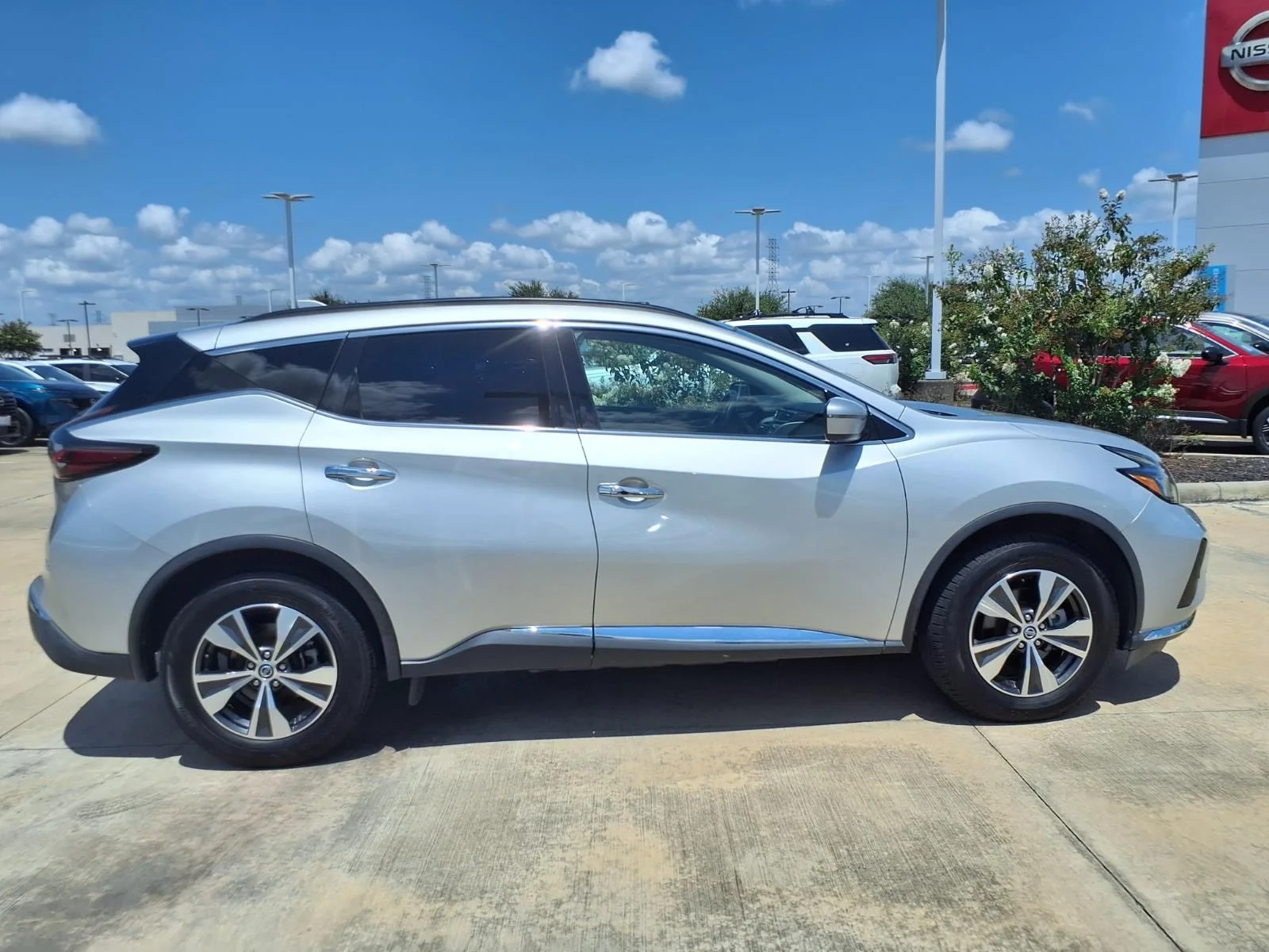 Used 2021 Silver Nissan SV image 9