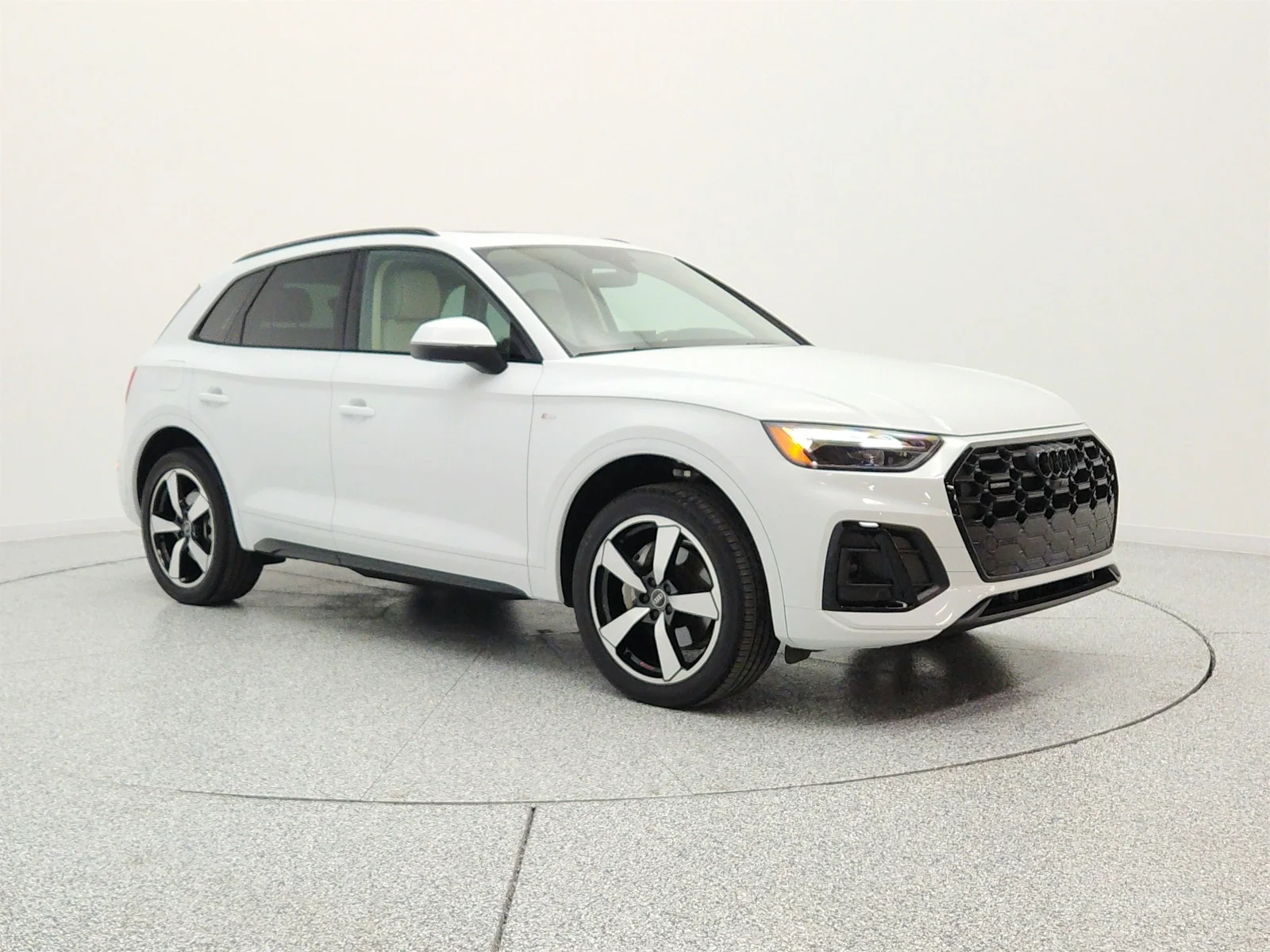 Used 2023 Glacier White Metallic Audi S line Premium Plus image 3
