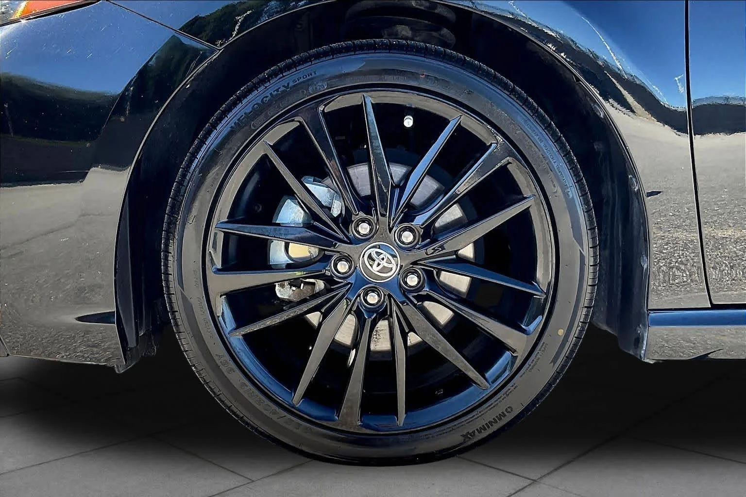Used 2024 Midnight Black Metallic Toyota XSE image 11