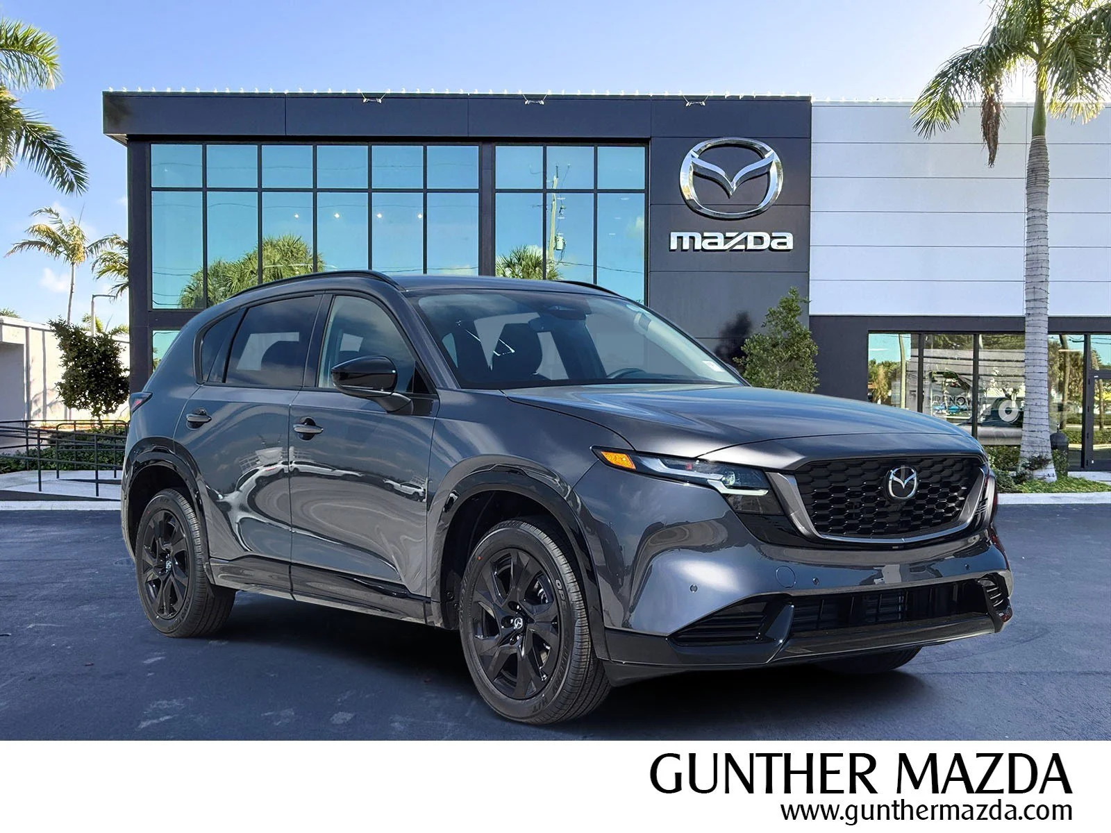 New 2026 Machine Gray Metallic Mazda 2.5 S Premium Plus AWD image 1