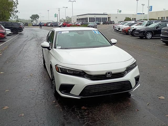 Certified Pre-Owned 2022 Honda Civic Sedan EX Front-wheel Drive Car