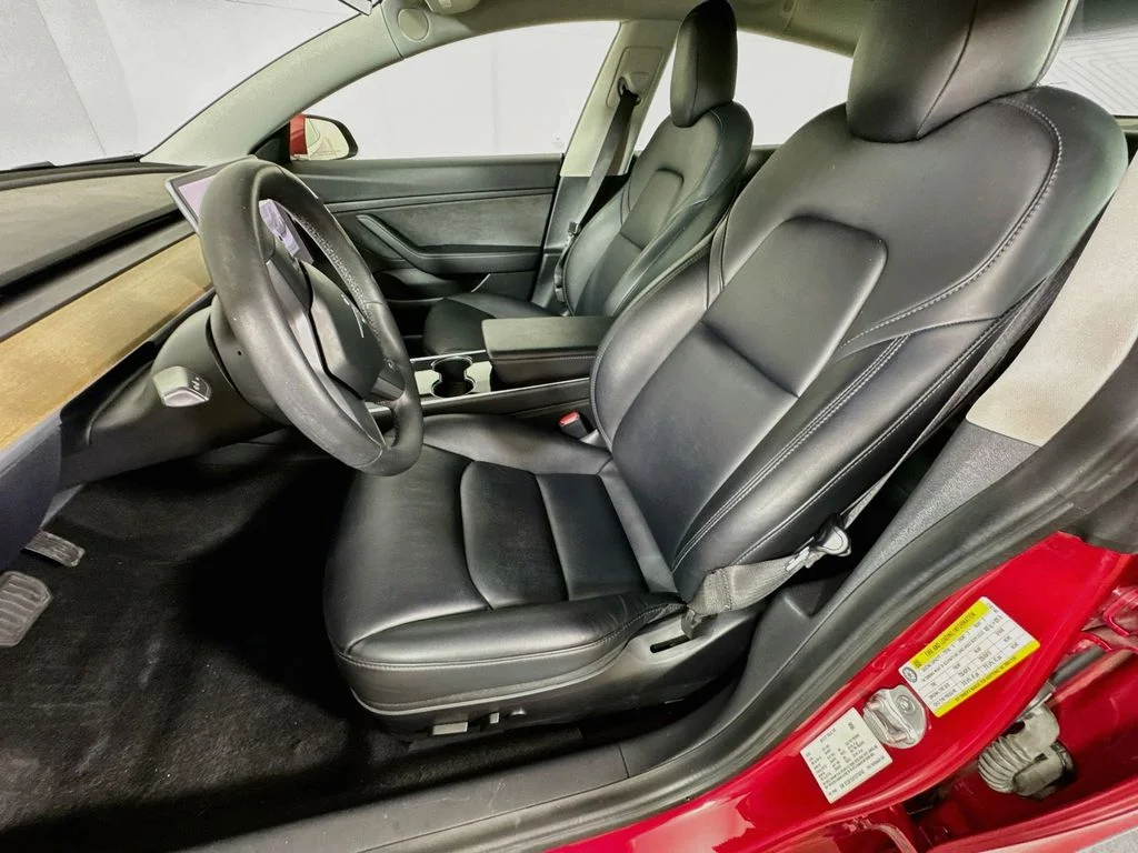 Used 2020 Red Tesla Standard image 24